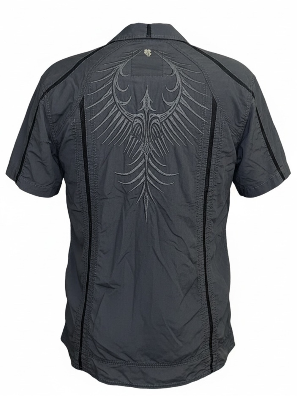 Roar- foxhole military short sleeve button down shirt